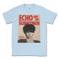 Dusty Blue echo and the bunnymen Classic Tee - lanVoArt