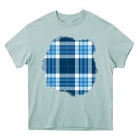 Arona Winter Tartan Patch Heavy Core Tee - BundleAndBundleShop