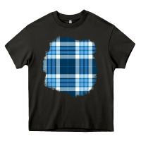Winter Tartan Patch Heavy Core Tee | Teevron