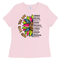 Bubblegum Pink you are inspiration Ladies Tee - Artiststas