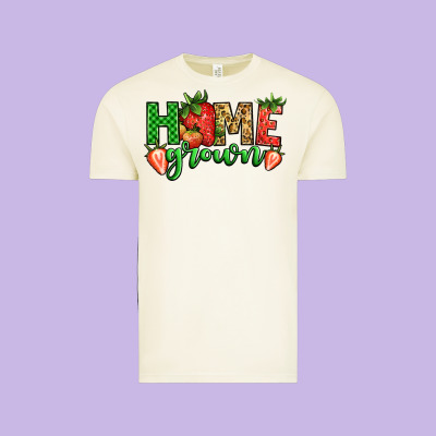 Howe Grown Strawberries Vintage Tee Designed By Jasminsmagicworld