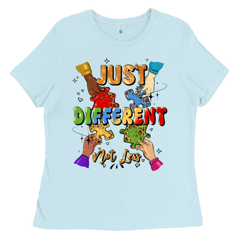 Just Different Not Less Ladies Tee by Artiststas | Teevron