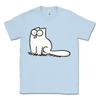 Dusty Blue simon's cat 1 Classic Tee - lanVoArt