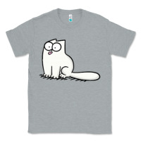 Heather Grey simon's cat 1 Classic Tee - lanVoArt