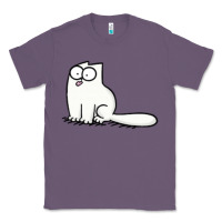 Lavender simon's cat 1 Classic Tee - lanVoArt
