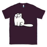 Plum simon's cat 1 Classic Tee - lanVoArt