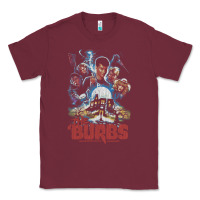 Burgundy the burbs Classic Tee - lanVoArt