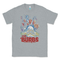 Heather Grey the burbs Classic Tee - lanVoArt