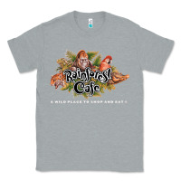 Heather Grey rainforest cafe t shirts gift for fans Classic Tee - lanVoArt