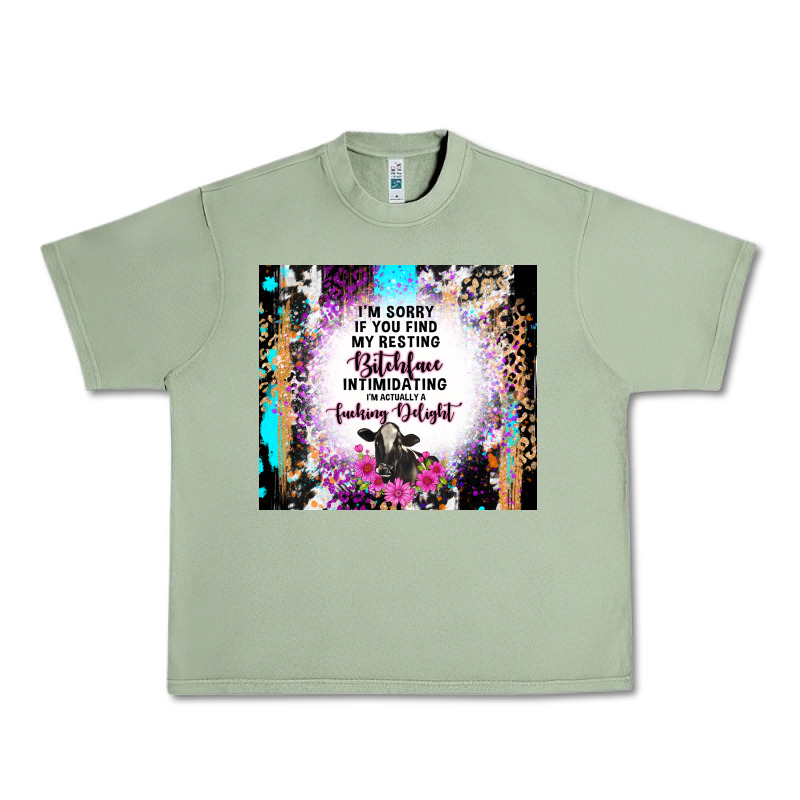 I'm Sorry If You Find My Resting Bitchface Intimid Urban Heavy Tee by TumblerDesignByShophia | Teevron