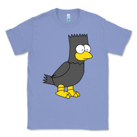 Colony Blue bart as edgar allen poe raven nevermore halloween Classic Tee - lanVoArt