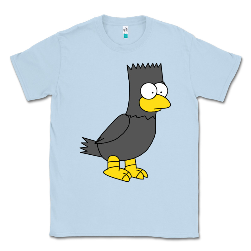 Bart As Edgar Allen Poe Raven Nevermore Halloween Classic Tee by lanVoArt | Teevron