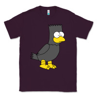 Plum bart as edgar allen poe raven nevermore halloween Classic Tee - lanVoArt
