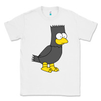 White bart as edgar allen poe raven nevermore halloween Classic Tee - lanVoArt