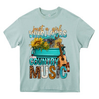 Arona Just A Girl Who Loves Country Music Heavy Core Tee - BundleAndBundleShop