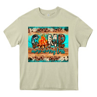Mossy camp more worry less Heavy Core Tee - JahusDesignShop