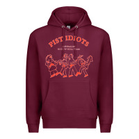 Burgundy pist idiots Premium Hoodie - lanVoArt