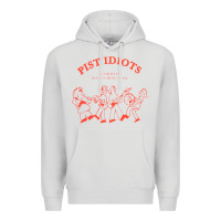 Dove Grey pist idiots Premium Hoodie - lanVoArt