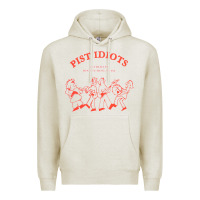 Oatmeal Heather pist idiots Premium Hoodie - lanVoArt
