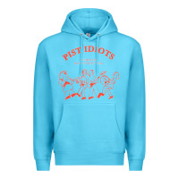 Ocean Blue pist idiots Premium Hoodie - lanVoArt