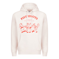 Pale Pink pist idiots Premium Hoodie - lanVoArt