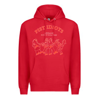 Red pist idiots Premium Hoodie - lanVoArt