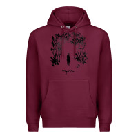 Burgundy sigur ros   takk Premium Hoodie - lanVoArt