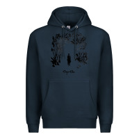 Navy sigur ros   takk Premium Hoodie - lanVoArt