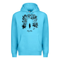 Ocean Blue sigur ros   takk Premium Hoodie - lanVoArt