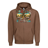 Chestnut Mom Bad Summer Zipper Hoodie - CowhideDigitalArt
