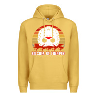 Antique Gold Halloween Bitches Be Trippin Jason Mask Premium Hoodie - lanVoArt