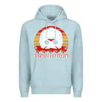 Blue Mist Halloween Bitches Be Trippin Jason Mask Premium Hoodie - lanVoArt
