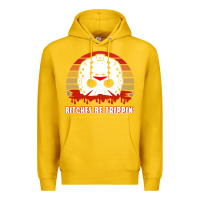 Lemon Halloween Bitches Be Trippin Jason Mask Premium Hoodie - lanVoArt