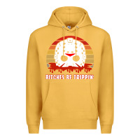 Mustard Halloween Bitches Be Trippin Jason Mask Premium Hoodie - lanVoArt