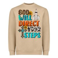 Mushroom God Will Direct Your Steps Heavyweight Sweatshirt - BundleAndBundleShop