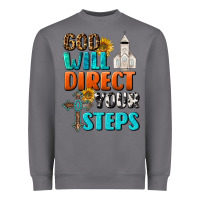 Storm God Will Direct Your Steps Heavyweight Sweatshirt - BundleAndBundleShop