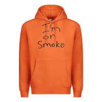 Carrot handwritten i'm on smoko hot australian lingo the chats Premium Hoodie - lanVoArt