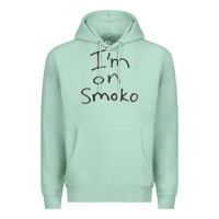 Seafoam handwritten i'm on smoko hot australian lingo the chats Premium Hoodie - lanVoArt