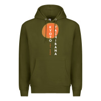 Army Green kyoto tachibana Premium Hoodie - lanVoArt