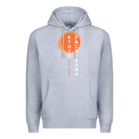 Heather Grey kyoto tachibana Premium Hoodie - lanVoArt