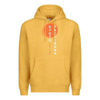 Mustard kyoto tachibana Premium Hoodie - lanVoArt