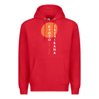 Red kyoto tachibana Premium Hoodie - lanVoArt