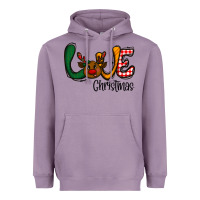Lavender love Christmas Heavyweight Hoodie - CowhideDigitalArt