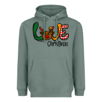 Sage love Christmas Heavyweight Hoodie - CowhideDigitalArt