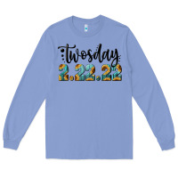 Colony Blue 2 22 22 twosday Long Sleeve Tee - RanaPortraitStore