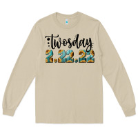 Mushroom 2 22 22 twosday Long Sleeve Tee - RanaPortraitStore