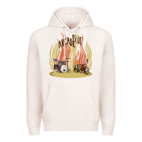 Pale Pink the arcade fire Premium Hoodie - lanVoArt
