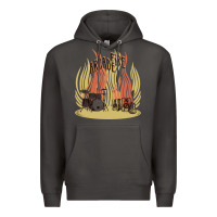 Smoke the arcade fire Premium Hoodie - lanVoArt