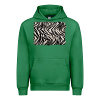 Emerald zebra pattern background Urban Hoodie - BarkalooDesign