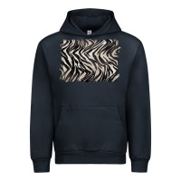 Navy zebra pattern background Urban Hoodie - BarkalooDesign